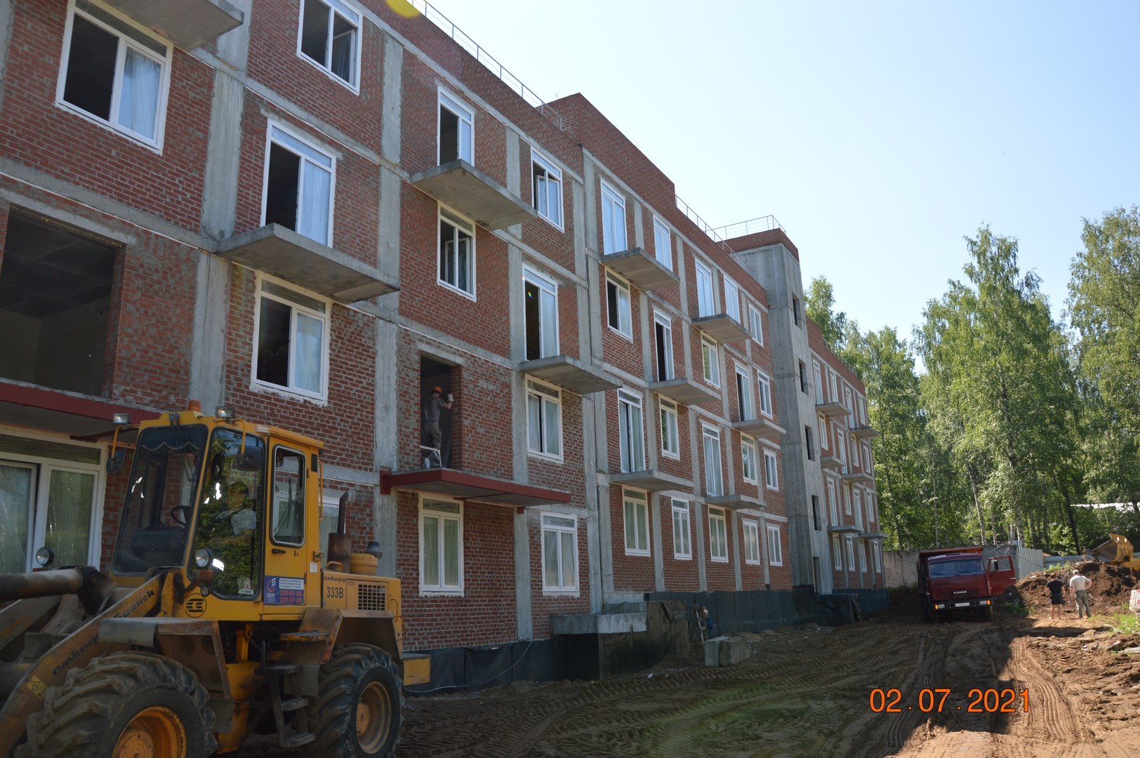Строительство жилого дома по ул. Лобвинская, 33